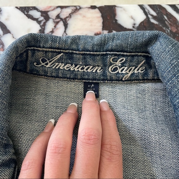 American Eagle Small Denim Jean Jacket - Picture 11 of 11